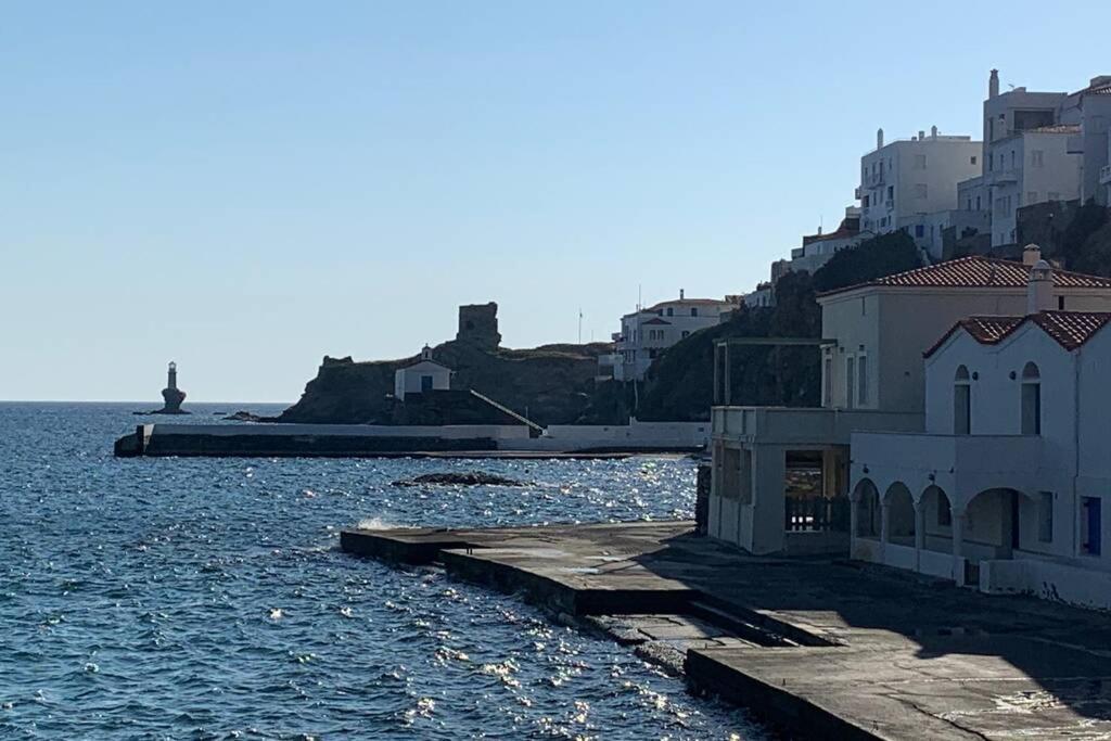 Ferienwohnung Ευημερία Ándros Exterior foto